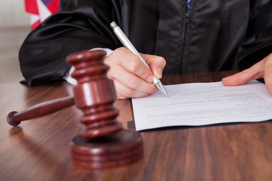Illustrative photo of a judge (Photo: Shutterstock.com)