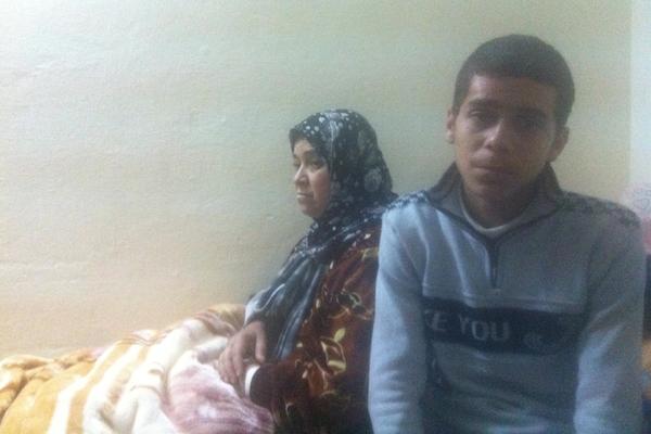 The Hejazi family in Gaza (Photo by Samer Badawi)