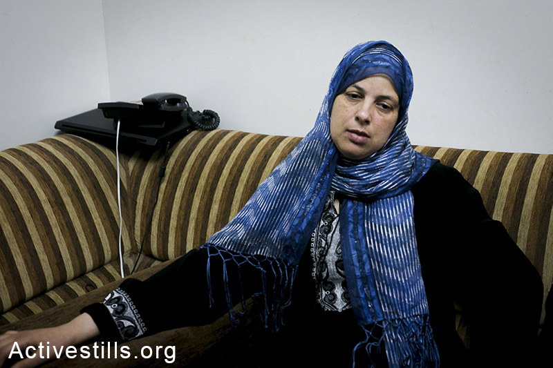 The mother of murdered Palestinian teenager Mohammed Abu Khdair mourns his death, East Jerusalem, July 2, 2014 .Israeli police found a burnt body in a forest west of Jerusalem, early on Wednesday morning, in what appears to have been a revenge kidnapping and murder carried out by right-wing Israeli extremists after three Israeli teenage boys were found dead on Monday north of the Palestinian town Halhul, near Hebron. (Yotam Ronen/Activestills.org)