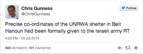 Chris Gunness tweet_UNRWA