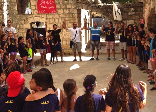 Kafr Bir'im summer camp. (photo: Eleonore Merza)