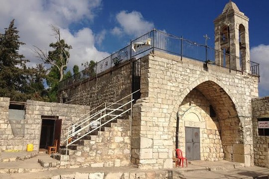The church at Kafr Bir'im. (photo: Eitan Bronstein Aparicio)