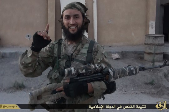 A fighter from the Islamic State. (photo: Islamic State(