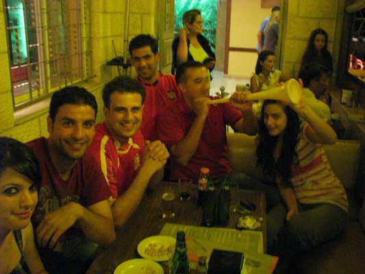 Away Game / watching the world cup in Beit Jala