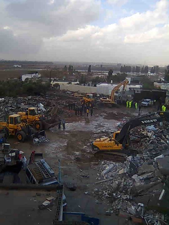 Seven houses demolished, 50 children thrown out into the rain