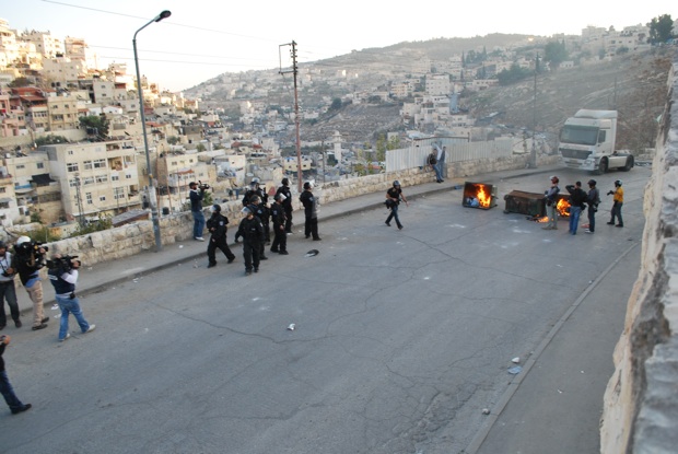 First step for the joint struggle in Silwan, E. Jerusalem