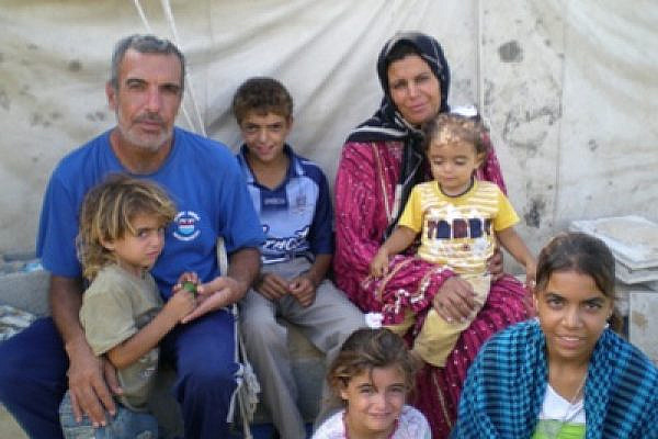 The Awajah family of Gaza (photo: Jen Marlowe)