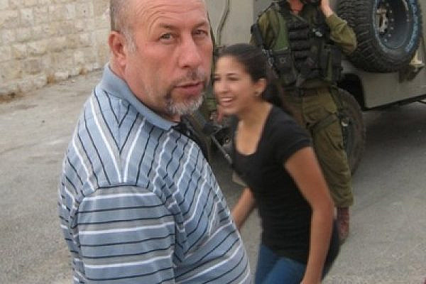 Nagey Tamimi in Nabi Saleh (photo: Joseph Dana)