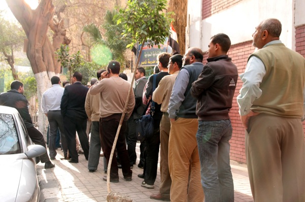 At one Cairo polling station, voting 'because it has meaning'
