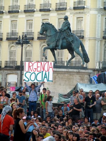 Puerta del Ha'bima: The Spanish revolution reaches Israel 
