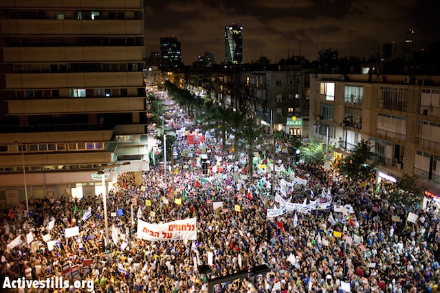 Tel Aviv protest Aug 7 ActiveStills4