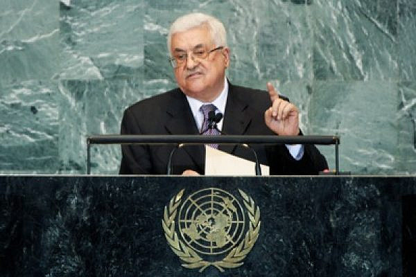 Mahmoud Abbas addressing the 66th UN General Assembly (photo: Marco Castro / UN)
