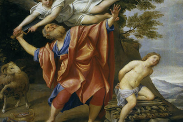 "The Sacrifice of Isaac", Domenichino, Prado Museum, Madrid, Spain (Wikimedia)