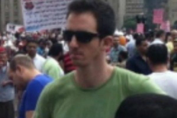 US-Israeli national, Ilan Grapel, in Cairo in 2011 (photo: Ilan Grapel's facebook)