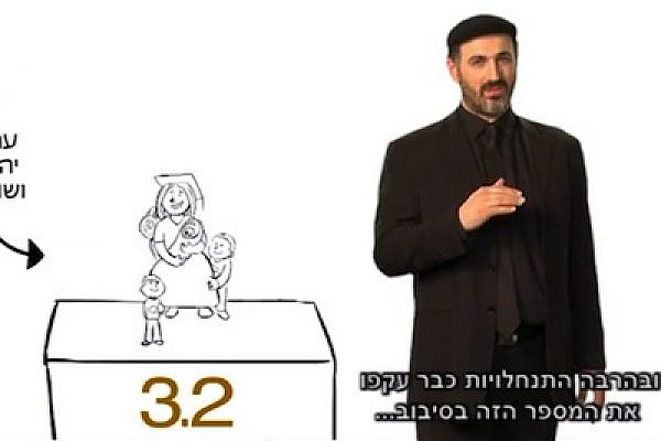 Screenshot Yesha Council video, "Time is on our side"