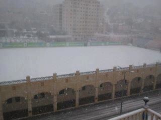 Images of snowy Hebron