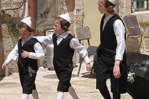 Haredi kids in Jerusalem (Photo: Flickr/yoavelad)
