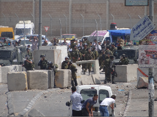 IMAGES: Protesters, IDF clash on Nakba Day at Ofer prison