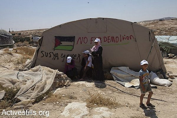 Susya, West Bank, Palestinian village under threat of destruction (Activestills)