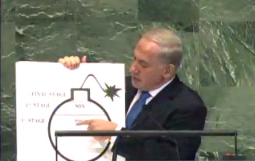 Bibi and the bomb: Buffoonery or clever tactics at the UN?