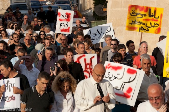 Arabs and Jews come together to oppose gentrification in Jaffa