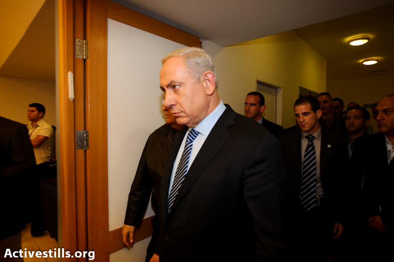 Prime Minister Binyamin Netanyahu (photo: Yotam Ronen / Activestills.org)
