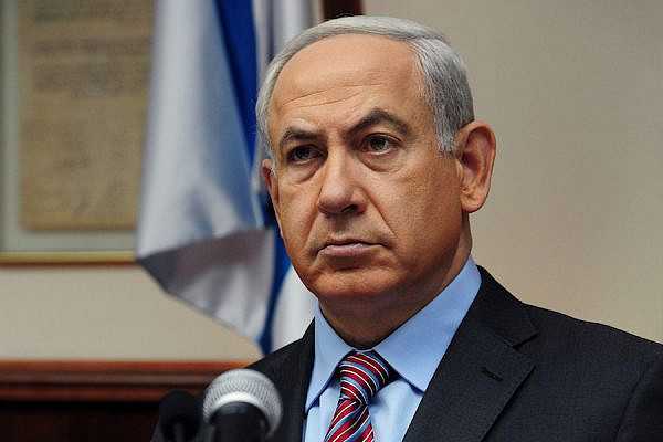Israeli Prime Minister Netanyahu in the cabinet, Nov. 18, 2012 (Photo: Kobi Gideon / GPO)
