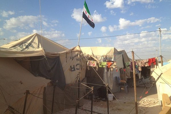 Syrian refugee camp Za'atari, in Northern Jordan (photo: Roee Ruttenberg)
