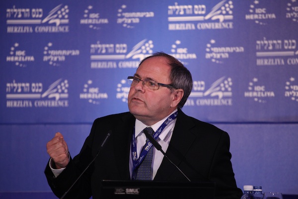 Former settler council leader Dany Dayan at the Herzliya Conference, March 12, 2013 (Photo: Herzliya Conference PR)