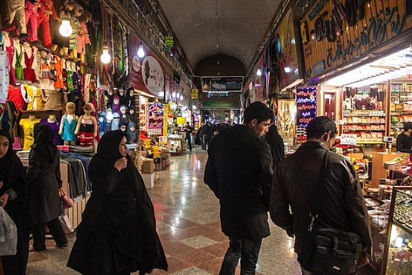 Iranians shopping at Bazaar-e Reza in Mashhad, Iran (Photo: Shutterstock.com)
