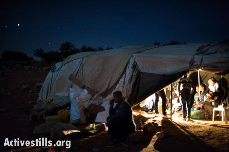 PHOTOS: Forced to live in a tent, Palestinian family celebrates Eid al-Adha