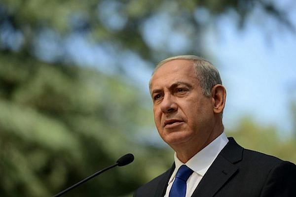 PM Netanyahu at the memorial ceremony marking 40 years since the Yom Kippur War, September 15, 2013. (Photo: Kobi Gideon / GPO)
