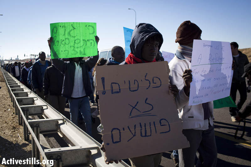 PHOTOS: Asylum seekers march to Jerusalem to protest government policies