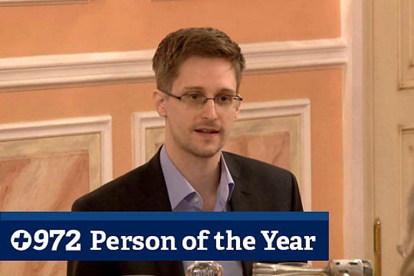 Edward Snowden in Moscow, October 9, 2013. (Screenshot: WikiLeaks)