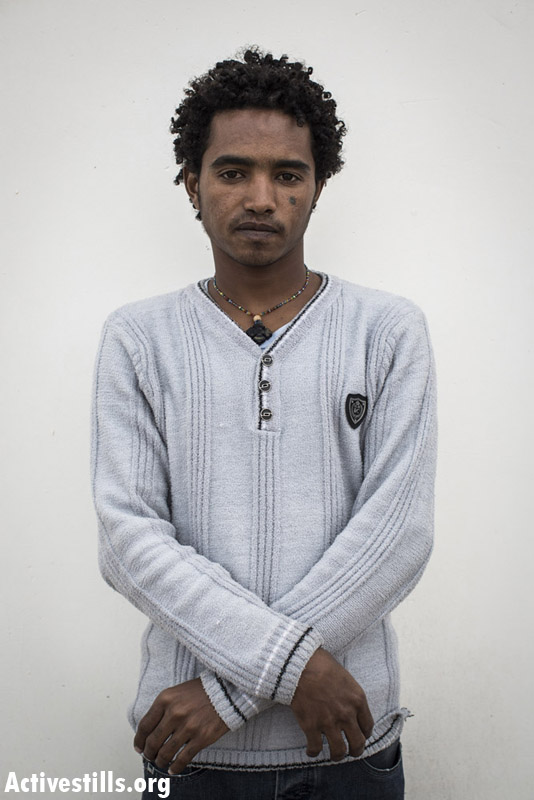 Portraits: Detained African asylum seekers in Israel