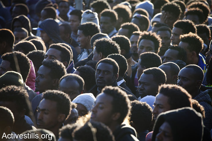A week in photos: African asylum seekers strike for their rights