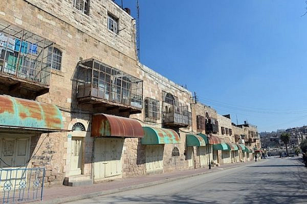 File photo of Shuhada Street in Hebron (Photo by Dana Direktor/'The Hottest Place in Hell')