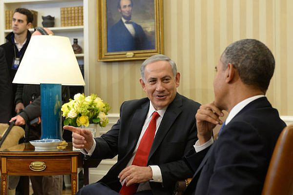 PM Benjamin Netanyahu meets with US President Barack Obama at the White House. (Photo: Avi Ohayon/GPO)