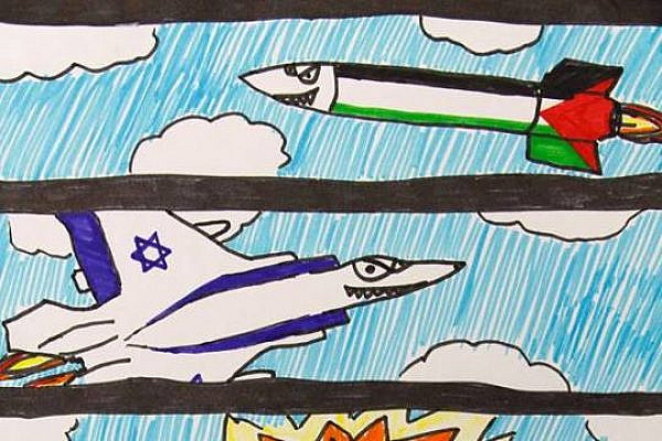 Comics by Ohad, age 11, from Sderot