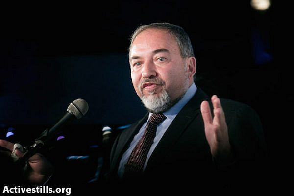 Israeli Foreign Minister Avigdor Liberman (Photo by Yotam Ronen/Activestills.org)
