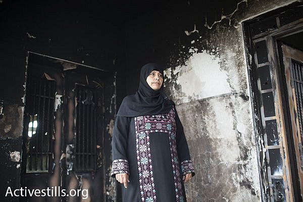 Huda Abu Ghani in her home. (photo: Oren Ziv/Activestills.org)