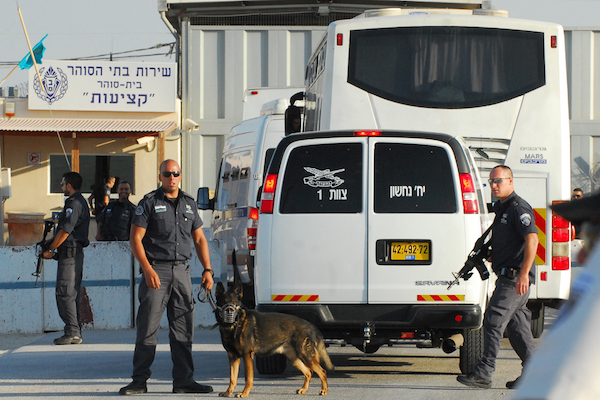 Israel’s Ketziot Prison on October 16, 2011. At the time, Ketziot held over half of all Palestinians detained in Israel. (Photo by ChameleonsEye / Shutterstock.com)