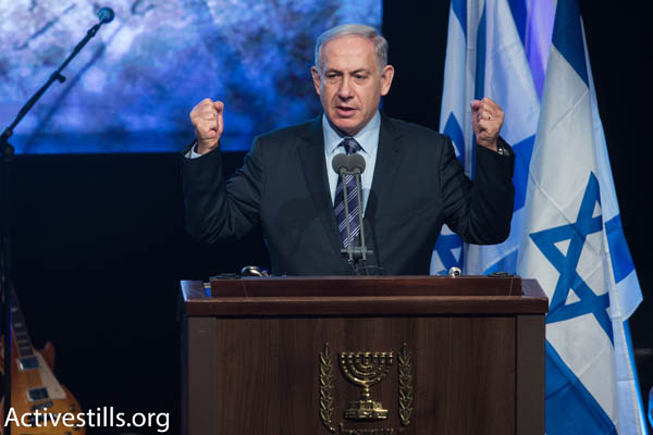 Prime Minister Benjamin Netanyahu (Photo by Activestills.org)
