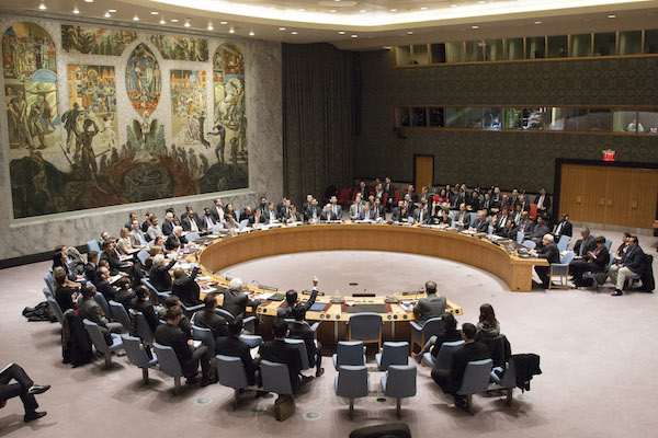 The United Nations Security Council, December 30, 2014. (UN Photo/Loey Felipe)