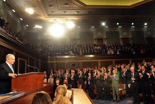 PM Netanyahu's addresses a joint session of the U.S. Congress, May 24, 2011 (Photo: GPO)