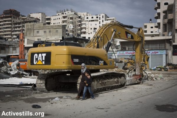 A home demolition in East Jerusalem. (photo: Oren Ziv/Activestills.org)