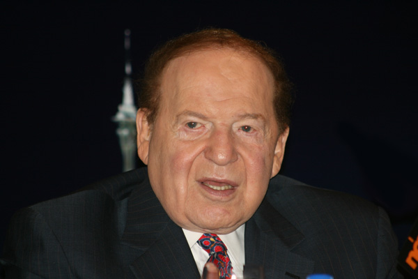 Sheldon Adelson, casino magnate and owner of Las Vegas Review-Journal and Israel Hayom. (Photo by Bectrigger/CC)
