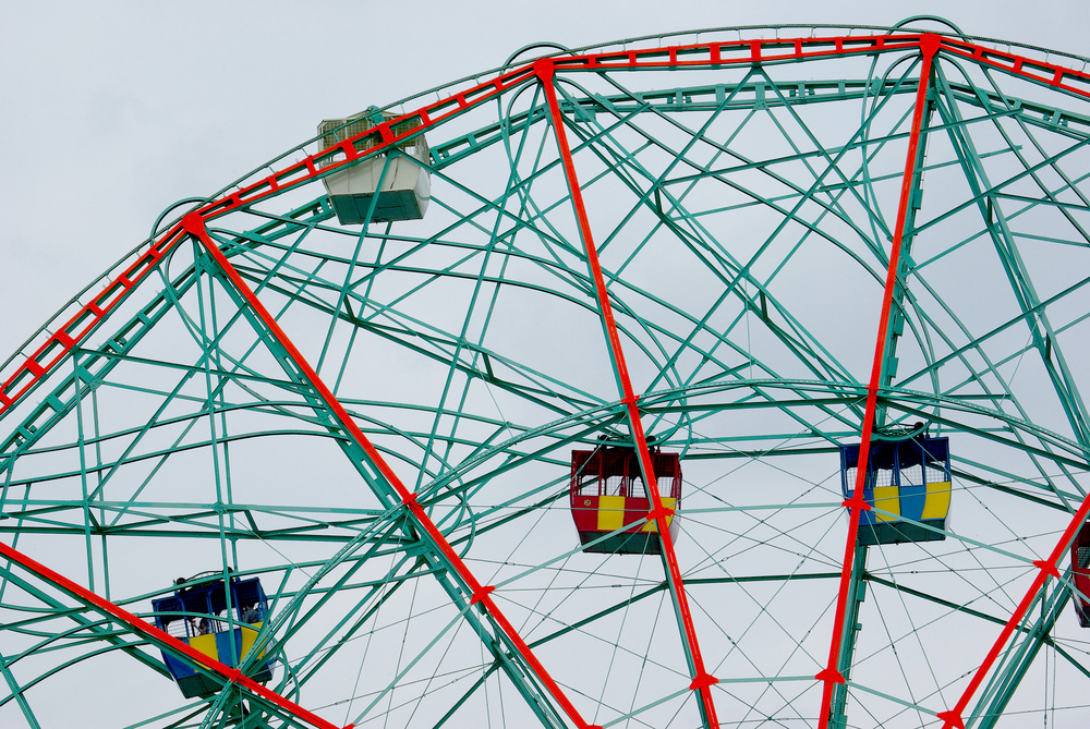 The ferris wheel at Coney Island. (Photo by Gregory James Van Raalte / Shutterstock.com)