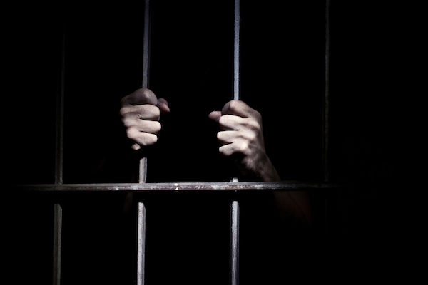 Illustrative photo of a prisoner (Shutterstock.com)
