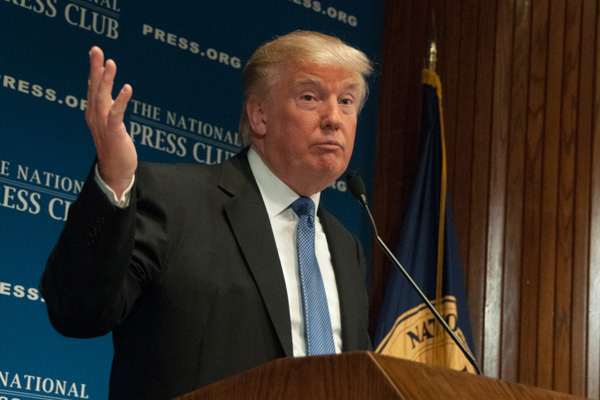 File photo of Donald Trump (Albert H. Teich / Shutterstock.com)